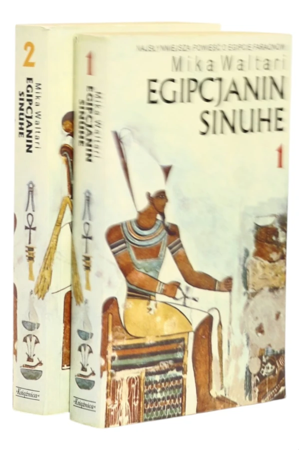 2x Waltari Egipcjanin Sinuhe część 1 i 2