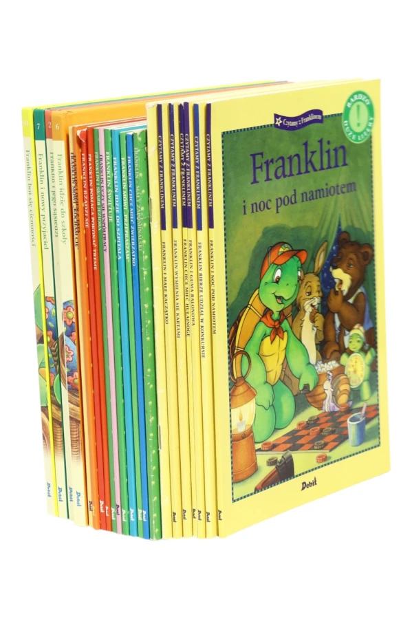 21x Bourgeois Franklin i małe kaczątko/ Franklin i niespodzianka