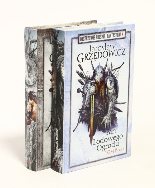 2x Grzędowicz Pan Lodowego Ogrodu Tom IV cz. 1 i 2