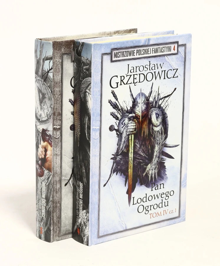 2x Grzędowicz Pan Lodowego Ogrodu Tom IV cz. 1 i 2
