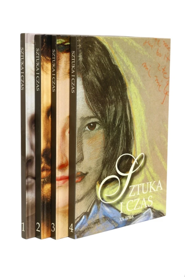 4x Sztuka i czas Tom 1-4 Od prehistorii do średniowiecza