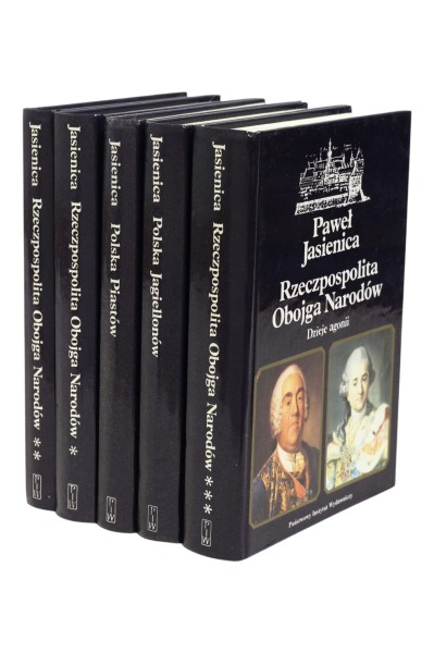 5x Jasienica Polska Piastów/ Polska Jagiellonów/ Rzeczpospolita Obojga Narodów Tom 1,2,3