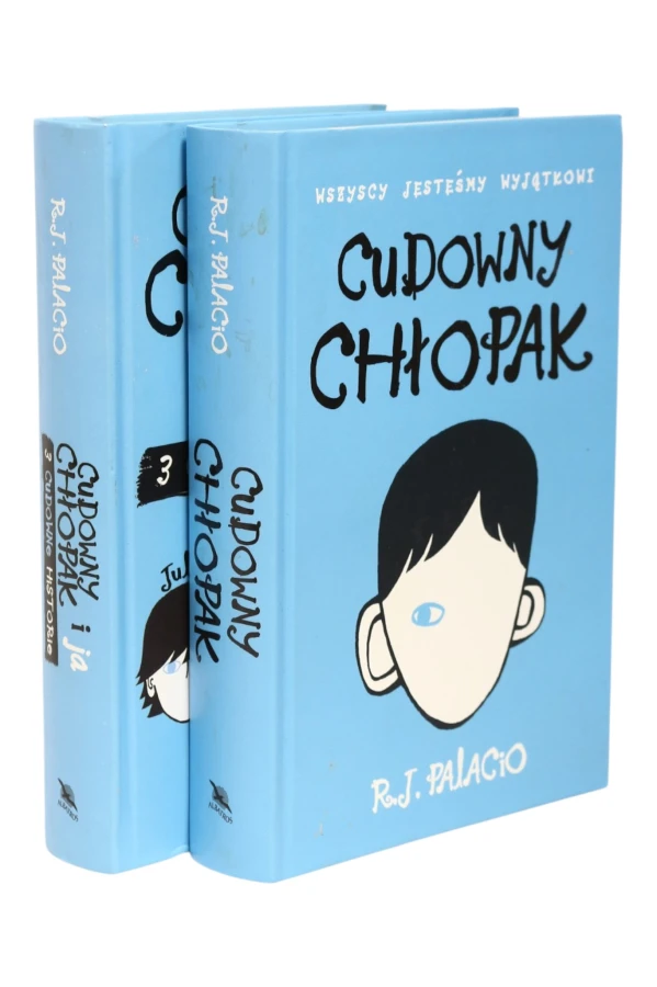 2x Palacio Cudowny chłopak/ Cudowny chłopak i ja 3 cudowne historie