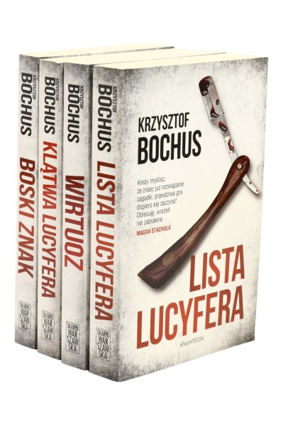 4x Bochus Wirtuoz, Boski znak, Klątwa lucyfera, Lista lucyfera