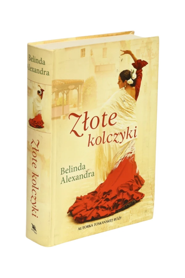 Złote kolczyki Alexandra