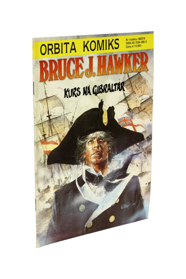 Orbita komiks Kurs na Gibraltar Bruce J. Hawker