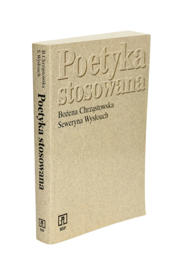 Poetyka stosowana Bożena Chrząstowska
