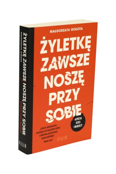 Żyletkę zawsze noszę przy sobie Małgorzata Gołota