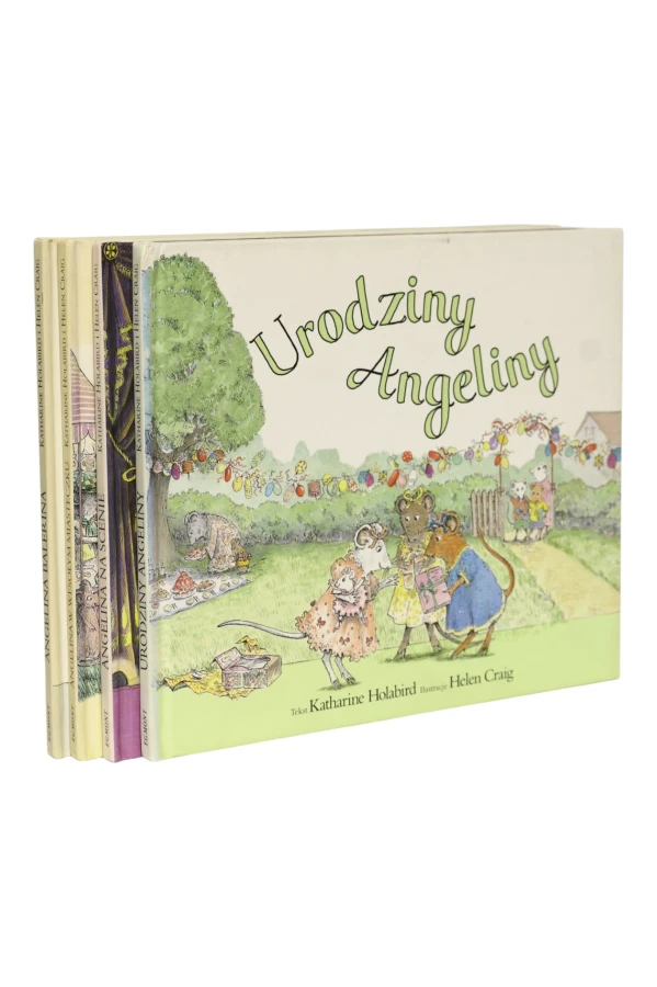 4x Holabird Angelina w wesołym miasteczku/ Angelina Balerina/ Urodziny Angeliny