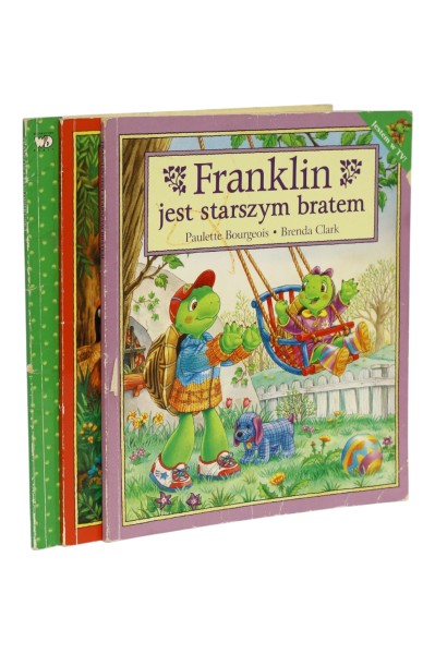 3x Bourgeois Franklin rządzi się/ Franklin jest starszym bratem/ Franklin i pani opiekunka