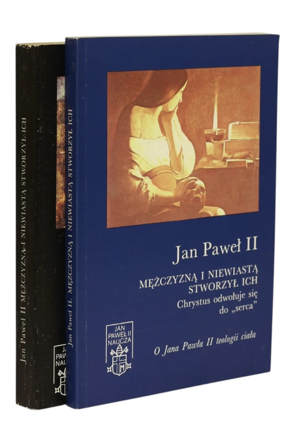 2x Jan Paweł II Mężczyzną i niewiastą stworzył ich Tom 1 i 2