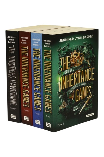 4x Barnes The Inheritance games Tom 1-4