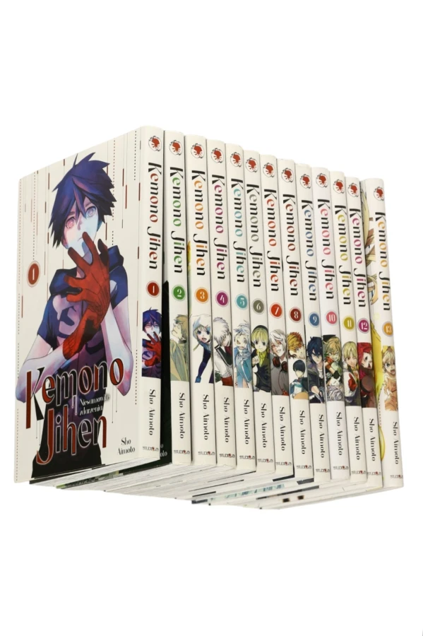 13x Aimoto Kemono Jihen Niesamowite zdarzenia Tom 1-13