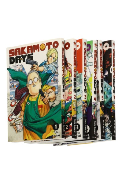 6x Suzuki Sakamoto Days Tom 1,2,3,4,5,7