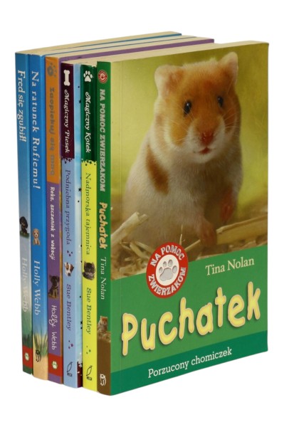 6x Zaopiekuj się mną Na ratunek Rufiemu!/ Fred się zgubił!, Puchatek Porzucony chomiczek
