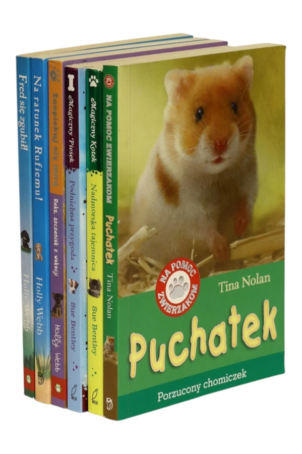6x Zaopiekuj się mną Na ratunek Rufiemu!/ Fred się zgubił!, Puchatek Porzucony chomiczek