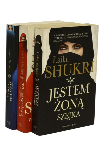 3x Shukri Jestem zoną szejka/ Byłam służącą w Arabskich pałacach/ Jestem córką szejka