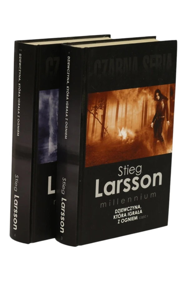 2x Larsson Millennium Dziewczyna, która igrała z ogniem część 1 i 2