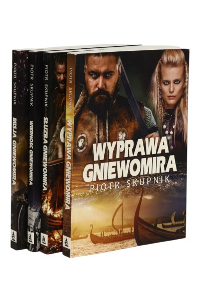 4x Skupnik Wyprawa Gniewomira/ Służba Gniewomira/ Wierność Gniewomira/ Misja Gniewomira