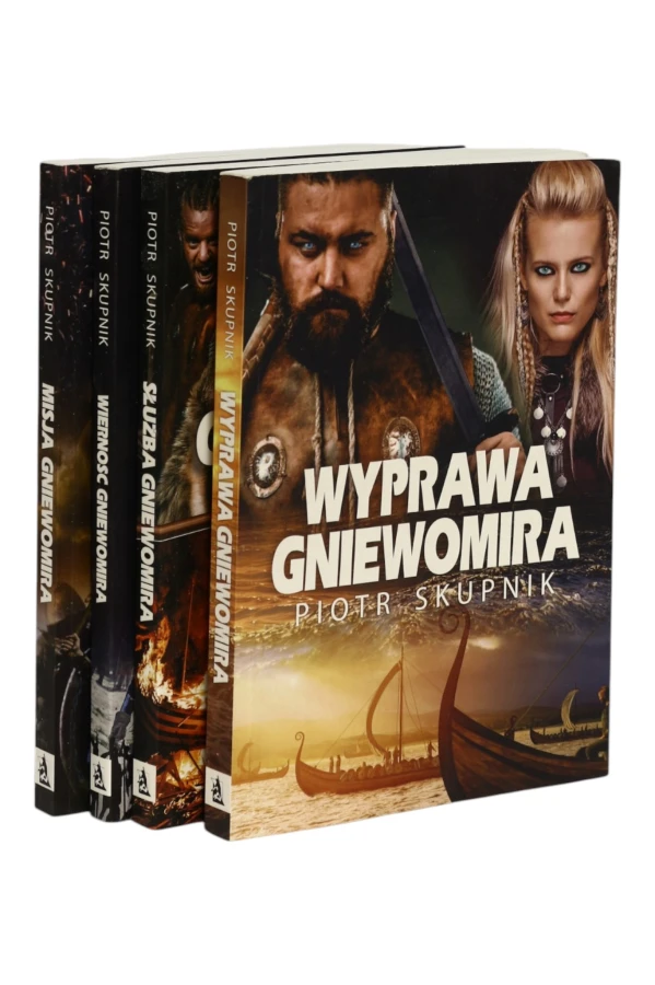 4x Skupnik Wyprawa Gniewomira/ Służba Gniewomira/ Wierność Gniewomira/ Misja Gniewomira