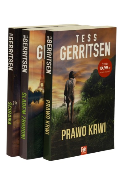 3x Gerritsen Śladem zbrodni/ Ścigana/ Prawo krwi