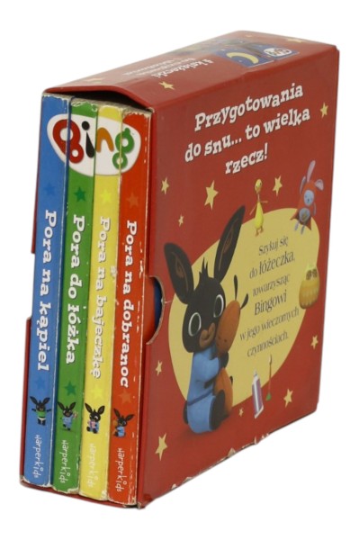 4x Bing Pora Spać Moja pierwsza biblioteczka