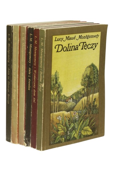 6x Montgomery Ania z Avonlea/ Dolina Tęczy/ Ania ze Złotego brzegu