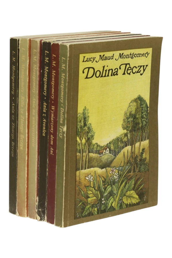 6x Montgomery Ania z Avonlea/ Dolina Tęczy/ Ania ze Złotego brzegu