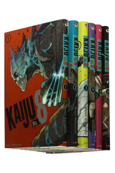 6x Matsumoto Kaiju No. 8 Tom 1,2,3,4,5,6