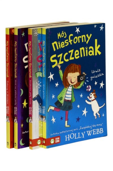 4x Webb Mój niesforny szczeniak: Urwis gwiazdą/ Zabawy z Urwisem