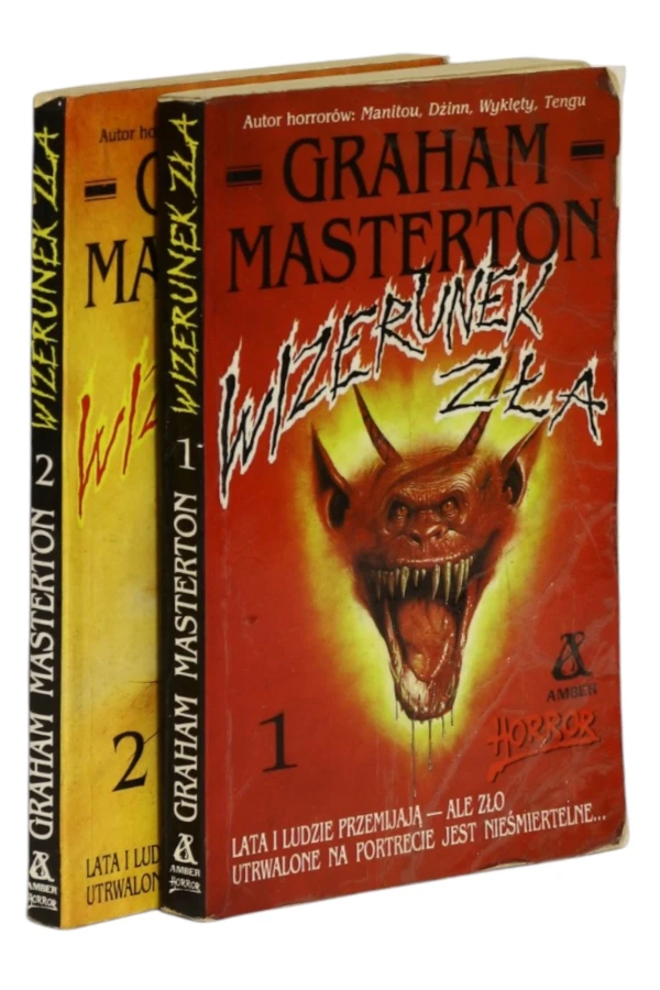 2x Masterton Wizerunek zła Tom 1 i 2