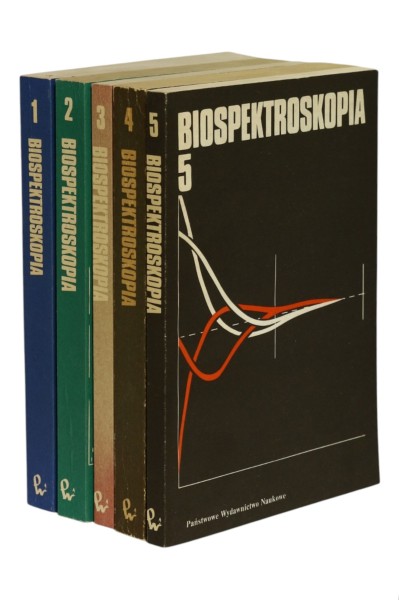 5x Redakcja Twardowski Biospektroskopia Tom 1-5