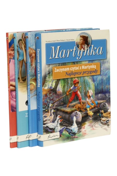 4x Delahaye Martynka Zaczynam czytać z Martynką: Najlepsze przygody