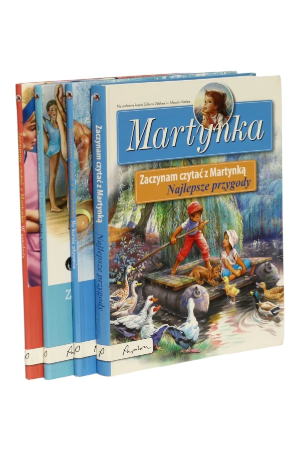 4x Delahaye Martynka Zaczynam czytać z Martynką: Najlepsze przygody