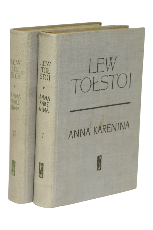 2x Tołstoj Anna Karenina Tom 1 i 2