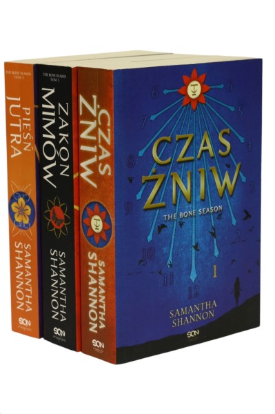 3x Shannon The Bone season Tom 1,2,3 Czas żniw