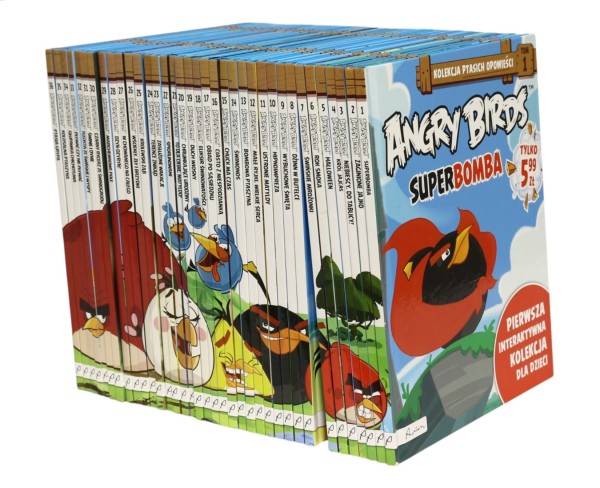 36x Angry Birds zestaw Kolekcja ptasich opowieści