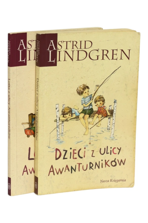 2x Lindgren Dzieci z ulicy awanturników/ Lotta z ulicy awanturników