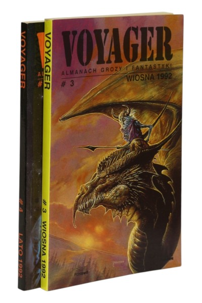 2x Voyage Almanach Grozy i fantastyki Wiosna/ Lato 1992