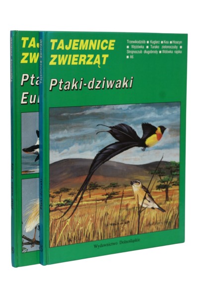 2x Tajemnice zwierząt Ptaki-dziwaki/ Ptaki wodne Europy