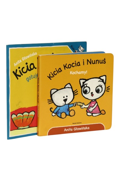 2x Głowińska Kicia Kocia gotuje/ Kicia Kocia i Nunuś Kochamy!