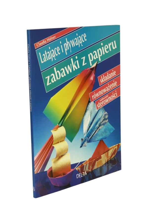 Latające i pływające zabawki z papieru Hufner