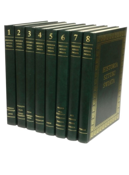 Historia Sztuki świata tom 1-8