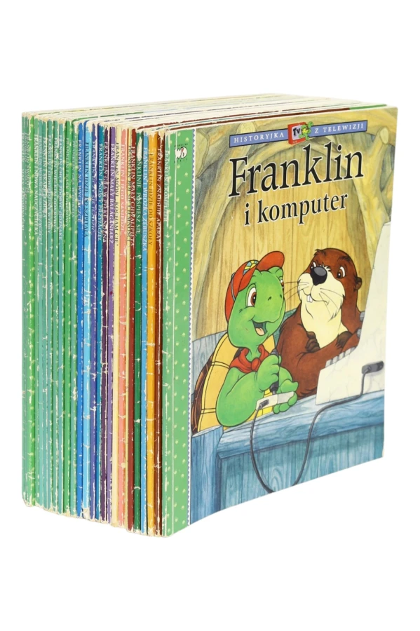 26x Bourgeois Franklin i komputer/ znajduje aparat/ idzie do szkoły