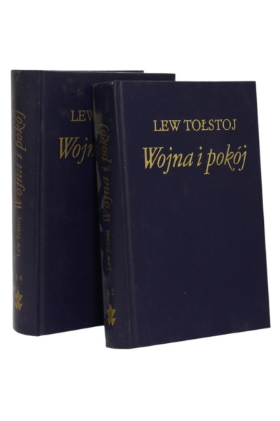 2x Tołstoj Wojna i pokój Tom 1-2 i 3-4