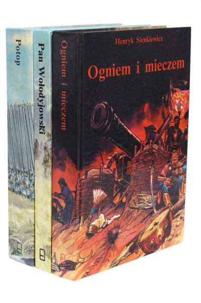 3x Sienkiewicz Trylogia Potop, Pan Wołodyjowski, Ogniem i mieczem