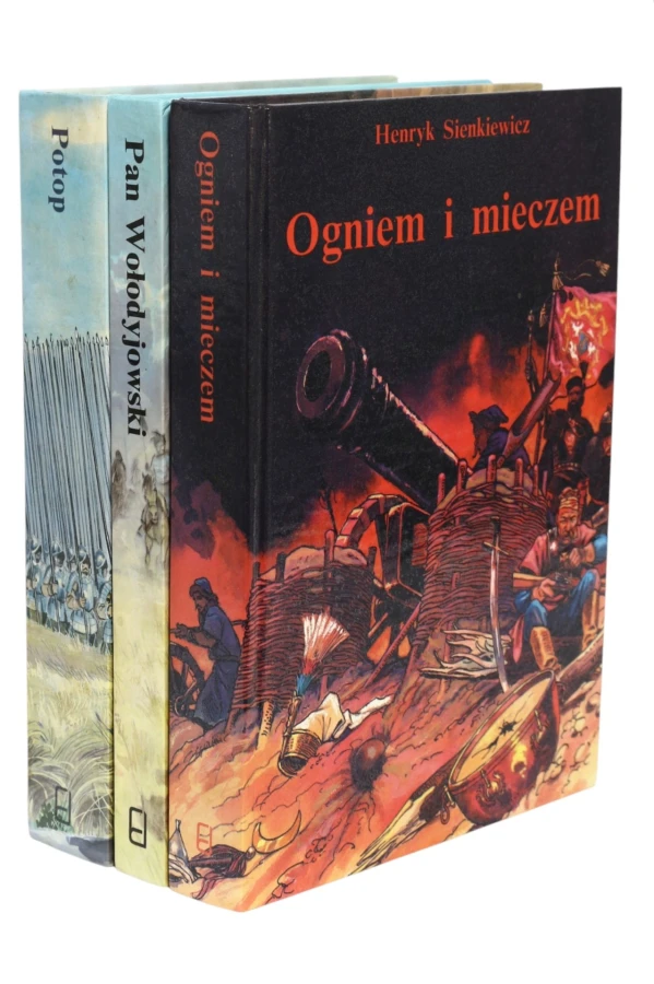 3x Sienkiewicz Trylogia Potop, Pan Wołodyjowski, Ogniem i mieczem