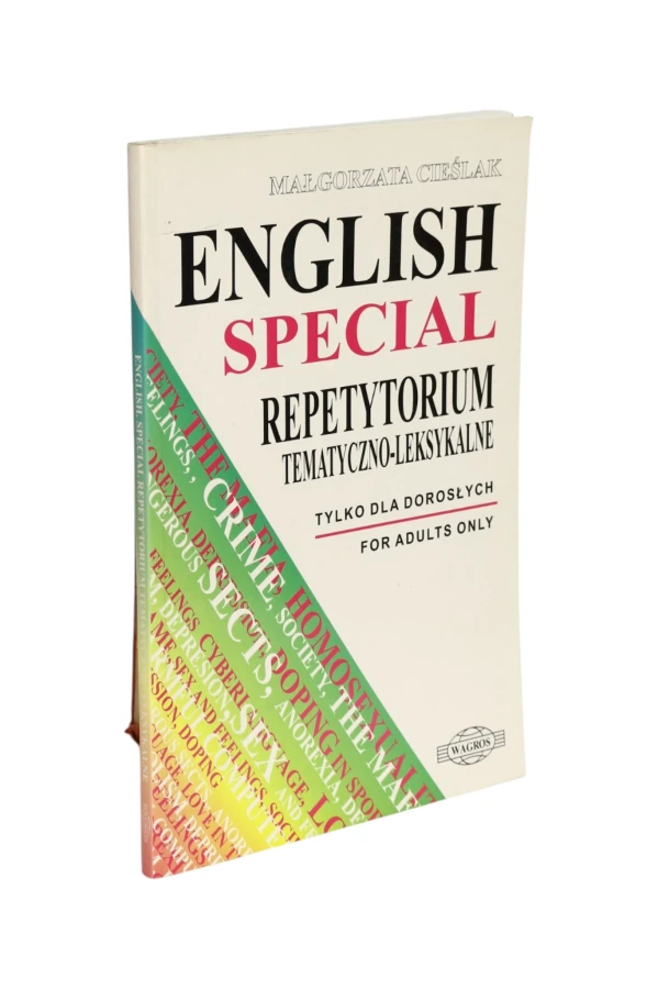 English Special Repetytorium Tematyczno-leksykalne Cieślak