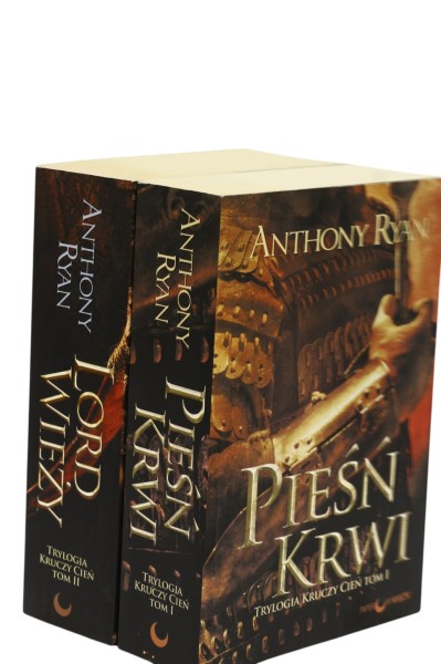 2x Ryan Trylogia Kruczy Cień Tom 1 i 2 Pieśń krwi/ Lord wieży