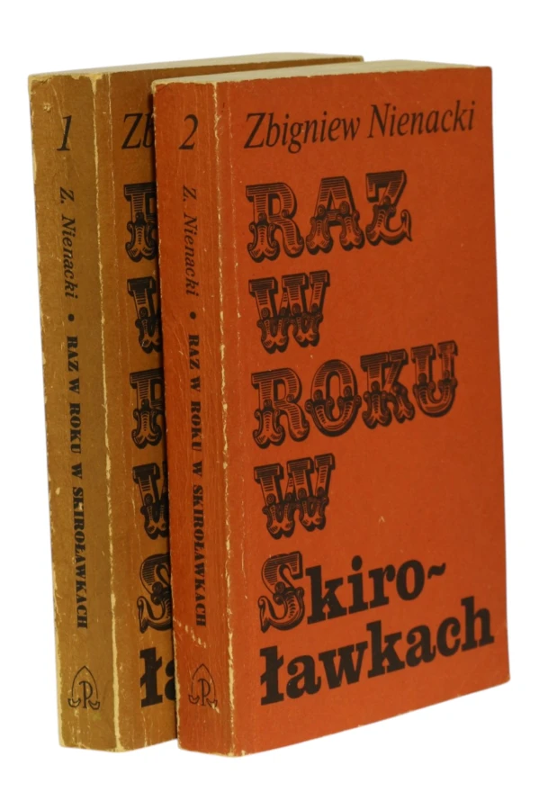 2x Nienacki Raz w roku w Skiroławkach Tom 1 i 2
